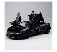 SYYANFEI Toy Model Car 1:18 For McLaren 720S Alloy Model Car Toy Boys Vehicle Gift(Black)