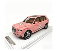 SYYANFEI Toy Model Car 1:18 For Rolls-Royce Cullinan BB Edition Collectable Diecast Cars Audiophile (Pink)