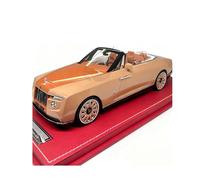 SYYANFEI Toy Model Car 1:18 For Rolls Royce Floating Shadow Collectable Die-Cast Vehicles Audiophile (Orange)