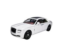 SYYANFEI Toy Model Car 1:18 For Rolls-Royce Gusto Deluxe Edition Metal Collectible Model Cars Motor Enthusiasts Gift White