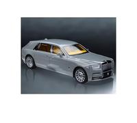 SYYANFEI Toy Model Car 1:18 For Rolls-Royce New Phantom VIII Luxury Alloy Die-cast Model Car Collectible Gifts Static Display(Gray)