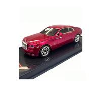 SYYANFEI Toy Model Car 1:18 For Rolls-Royce Phantom Resin Collectable Model Car Desktop Ornament Audiophile (Rose red)