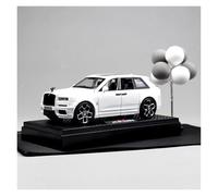 SYYANFEI Toy Model Car 1:20 For Rolls-Royce Cullinan Alloy Die Cast Model Cars Collection Ornaments For Boys Enthusiasts Dream Gift(White)