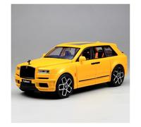 SYYANFEI Toy Model Car 1:20 For Rolls-Royce Cullinan Alloy Toy Car Collection Ornaments For Boys Enthusiasts Dream Gift(Yellow)