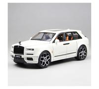 SYYANFEI Toy Model Car 1:20 For Rolls-Royce Cullinan Alloy Toy Car Collection Ornaments For Boys Enthusiasts Dream Gift(White)
