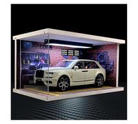 SYYANFEI Toy Model Car 1:20 For Rolls-Royce Cullinan With Display Box Die-cast Car Static Collectible Decorative Gift(White)