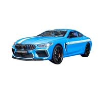 SYYANFEI Toy Model Car 1:24 For BMW M8 Grey Creative Ornaments Alloy Hobby Game Collection Miniature Car Metal(Blue)