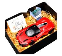 SYYANFEI Toy Model Car 1:24 For Ferrari SP3 With Gift Box Alloy Model Car Collectible Vehicle Ornaments Commemorative(Red)