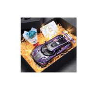 SYYANFEI Toy Model Car 1 :24 For Koenigsegg With Gift Box Racing Sports Collectable Model Car Fans Commemoration(Purple)