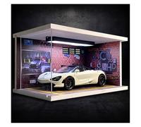 SYYANFEI Toy Model Car 1:24 For McLaren 720S Alloy Static Model Car With Display Box Collectible Desktop Art Display(White)