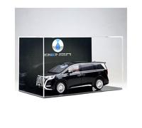 SYYANFEI Toy Model Car 1:24 For New Energy Tengshi D9MPV With Display Case Die Cast Metal Toy Car Creative Ornaments Gifts