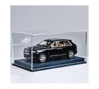 SYYANFEI Toy Model Car 1:24 For Rolls-Royce Cullinan Phantom Luxury Alloy Diecast Car Model Toy Display Gift(Black-A)
