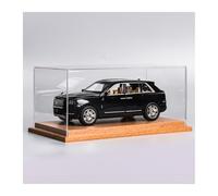 SYYANFEI Toy Model Car 1:24 for Rolls-Royce Cullinan Phantom Luxury Diecast Metal Vehicle Car Model Display Decoration Gift(Black-A)