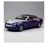 SYYANFEI Toy Model Car 1:24 For Rolls Royce Dawn Luxury Alloy Miniature Model Car Enthusiasts Dream Gift(Purple)