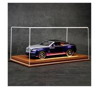 SYYANFEI Toy Model Car 1:24 For Rolls Royce Dawn Luxury Die-cast Car Creative Home Desktop Room Ornaments Gift(Purple)