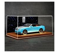 SYYANFEI Toy Model Car 1:24 For Rolls Royce Dawn Luxury Diecast Metal Model Cars Enthusiasts Dream Gift(Blue)