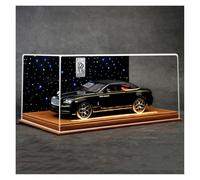 SYYANFEI Toy Model Car 1:24 For Rolls Royce Dawn Luxury Diecast Metal Model Cars Enthusiasts Dream Gift(Black)