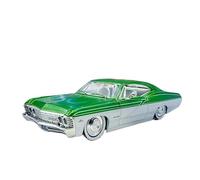 SYYANFEI Toy Model Car 1:24 For Scale Chevrolet Impala SS 1967 Alloy Die Cast Metal Vintage Car ModeStatic Collection Display Toys Miniature(green)