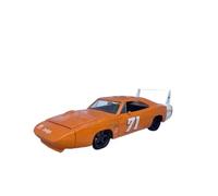 SYYANFEI Toy Model Car 1:24 For Scale Dodge Charger Daytona Racing Alloy Die Cast Metal Model Collection Display Toy Miniature
