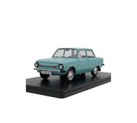 SYYANFEI Toy Model Car 1:24 For ZAZ-968M 1979 Antique Classic Model Diecast Car Hobby Toys Gifts