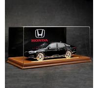 SYYANFEI Toy Model Car 1:24 Tenth Generation Honda Diecast Metal Toy Vehicles Car Model Static Display Of Gifts(White)