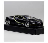 SYYANFEI Toy Model Car 1/32 For Bugatti Tourbillon Alloy Racing Car Model Static Ornament Gift(Black)