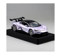SYYANFEI Toy Model Car 1:32 For Looking Up U9 Alloy Sports Car Model Hobby Toys Collection Ornaments(Purple)