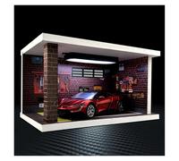 SYYANFEI Toy Model Car 1:32 For Looking Up U9 Bring A Display Box Model Toy Carminimalist Art Tabletop Display(Red)