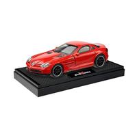 SYYANFEI Toy Model Car 1:32 For Mercedes-Benz BANZ SLR Simulation Game Alloy Car Model With Display Base Miniature(Red)