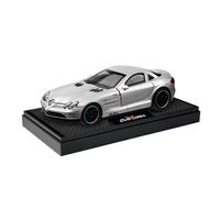 SYYANFEI Toy Model Car 1:32 For Mercedes-Benz BANZ SLR Simulation Game Alloy Car Model With Display Base Miniature(Grey)