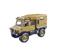 SYYANFEI Toy Model Car 1:32 for RV Travel Off-Road Vehicle Alloy Model Car Series Miniature(Yellow)