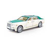 SYYANFEI Toy Model Car 1:32 For Simulation Rolls-Royce Phantom Alloy Toy Car Model Ornaments Boy Collection Miniature(Blue)