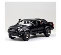 SYYANFEI Toy Model Car 1:32 For Toyota Tacoma TRO Travel Version Alloy Diecast Model Pickup Truck Toys Adventurous Play(Black)