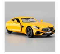 SYYANFEI Toy Model Car 1:36 For RMZCITY BENZ GT Alloy Dynamic Finished Model Car Hobby Collecting Gifts Miniature(Yellow)