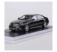SYYANFEI Toy Model Car 1:64 For Deluxe Edition S65 W222 Black Alloy Miniature Metal Car Toy Collection Miniature