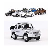 SYYANFEI Toy Model Car 1:64 For Off-road Convertible G500 Cabrio W463 An Alloy Model Car Metal Ornaments Hobby Toys Collection Miniature(green)