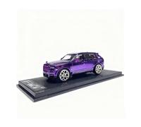 SYYANFEI Toy Model Car 1:64 Rolls-Royce Cullinan BB Edition Diecast Metal Model Cars Vehicle Decoration Display Gifts Collection(Purple)