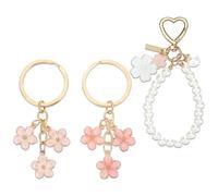 Syylqyr 3 PCS Cute Keychain Bag Charm Keychain Cute Aesthetic Aesthetic Stuff Gift for Anniversary Birthday Valentine's Christmas Perfect for Wife Girlfriend Mom Sister Daughter