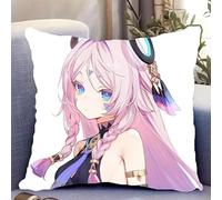 SYYNB Game Character Stuffed Pillow for Citlali, Soft Impact Decoration Cushion with Invisible Zipper Apply To Home Sofa Bedding Decoration,D 50 * 50CM