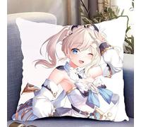 SYYNB Game Character Stuffed Pillow for Impact Barbara, Soft Impact Decoration Cushion with Invisible Zipper Apply To Home Sofa Bedding Decoration,D 50 * 50CM