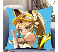 SYYNB Game Character Stuffed Pillow for Kachina, Soft Impact Decoration Cushion with Invisible Zipper Apply To Home Sofa Bedding Decoration,C 45 * 45CM