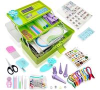Syzopq Paper Quilling Kit for Beginners and Adults with Quilling Instructions, Storage Box (Green Box)