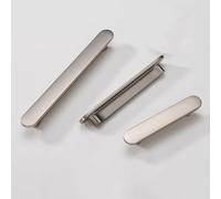 SYZOW 6 Pack Brushed Nickel Cabinet Pulls Drawer Pulls,Brushed Nickel Drawer Dresser Handles, Kitchen Cupboard Drawer Handles 128MM Hole Centers