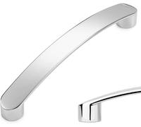 SYZOW Polished Chrome Cabinet Pulls,10 Pack 192mm Kitchen Cabinet Handles Drawer Pulls Kitchen Hardware for Cabinets Cupboard Closet Bathroom Dresser