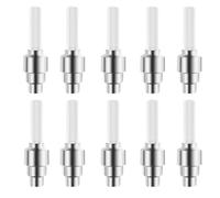 Syzplnwy 10PCS LED Waterproof Wheel Valve Cap Lights with Batteries - Neon Flash for Enhanced Night Visibility on Cars, Motorcycles, Bicycles, Colorful