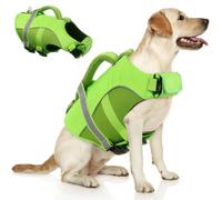 Syzplnwy Dog Life Jacket - Adjustable High - Buoyancy Ripstop Dog Life Vest with Superior Buoyancy & Rescue Handle for All Your Dog's Water Adventures