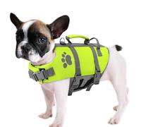 Syzplnwy Dog Life Jacket - High - Buoyancy Adjustable Dog Life Vest with Handle for All Your Dog's Swimming, Boating