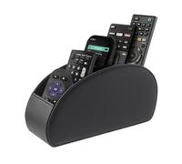 Syzplnwy Remote Control Organiser with 5 Pockets - Large Storage Holder for TV, DVD, Blu-ray & Gaming Remotes | Fits Pens, Makeup Brush, Glasses & Small Essentials
