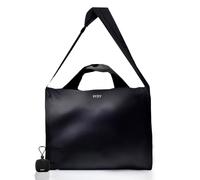 SYZY World's Most Compact Oversized Bag - Water Resistant Zipper Crossbody Tote bag - Weekender Bag for Pool, Beach & Travel, Black, Minimalist Oversized Weekender Bag Sl nd Fashionable