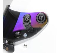 SZ Senzo Replacement Visor Fitting Kit suitable for Arai CK-6 Helmets (Black)